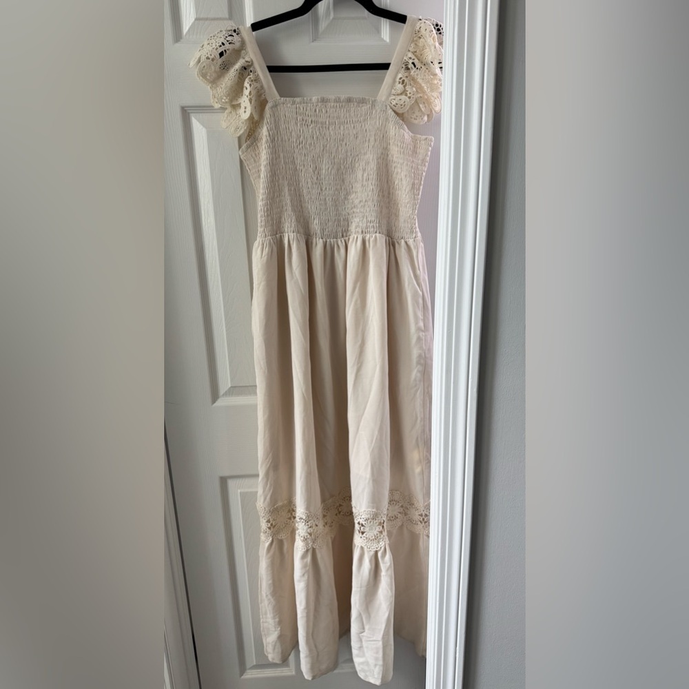 Women’s Sleeveless Long Flowy Sundress w/ Pockets